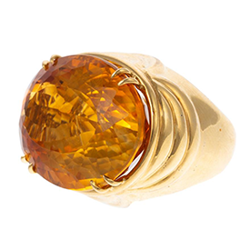 Citrine Ring