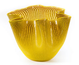 Lino tagliapeietra "Handkerchief Vase" glass