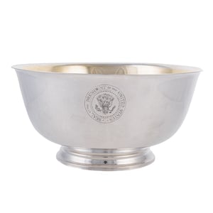 Tiffany Sterling Bowl of Presidential Significance $2,176