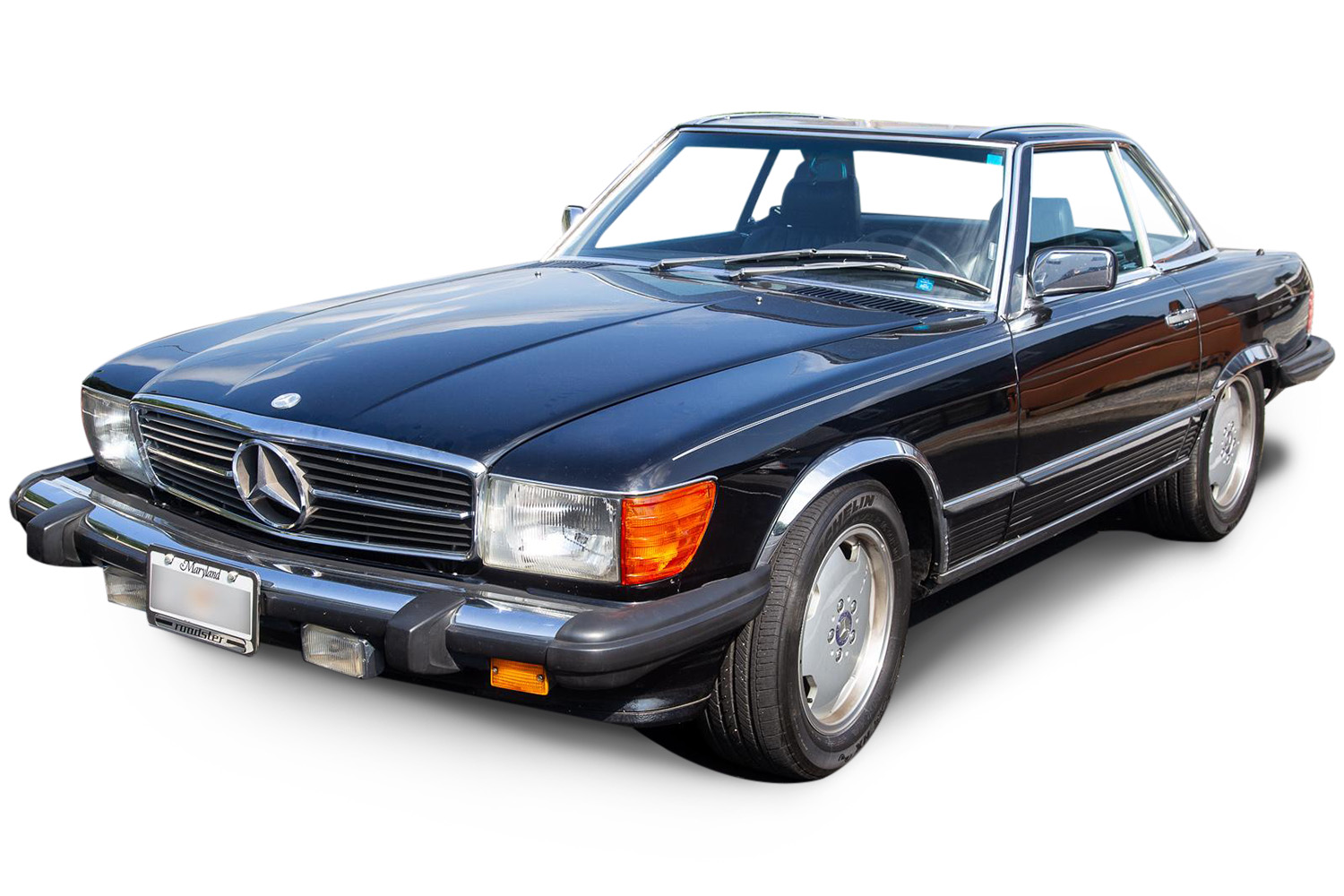 1986 MERCEDES BENZ 560SL, 2-DOOR COUPE ROADSTER