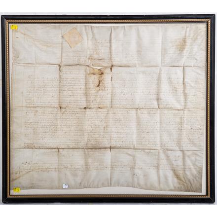 An Important Collection of Early American Documents and Ephemera at Alex Cooper