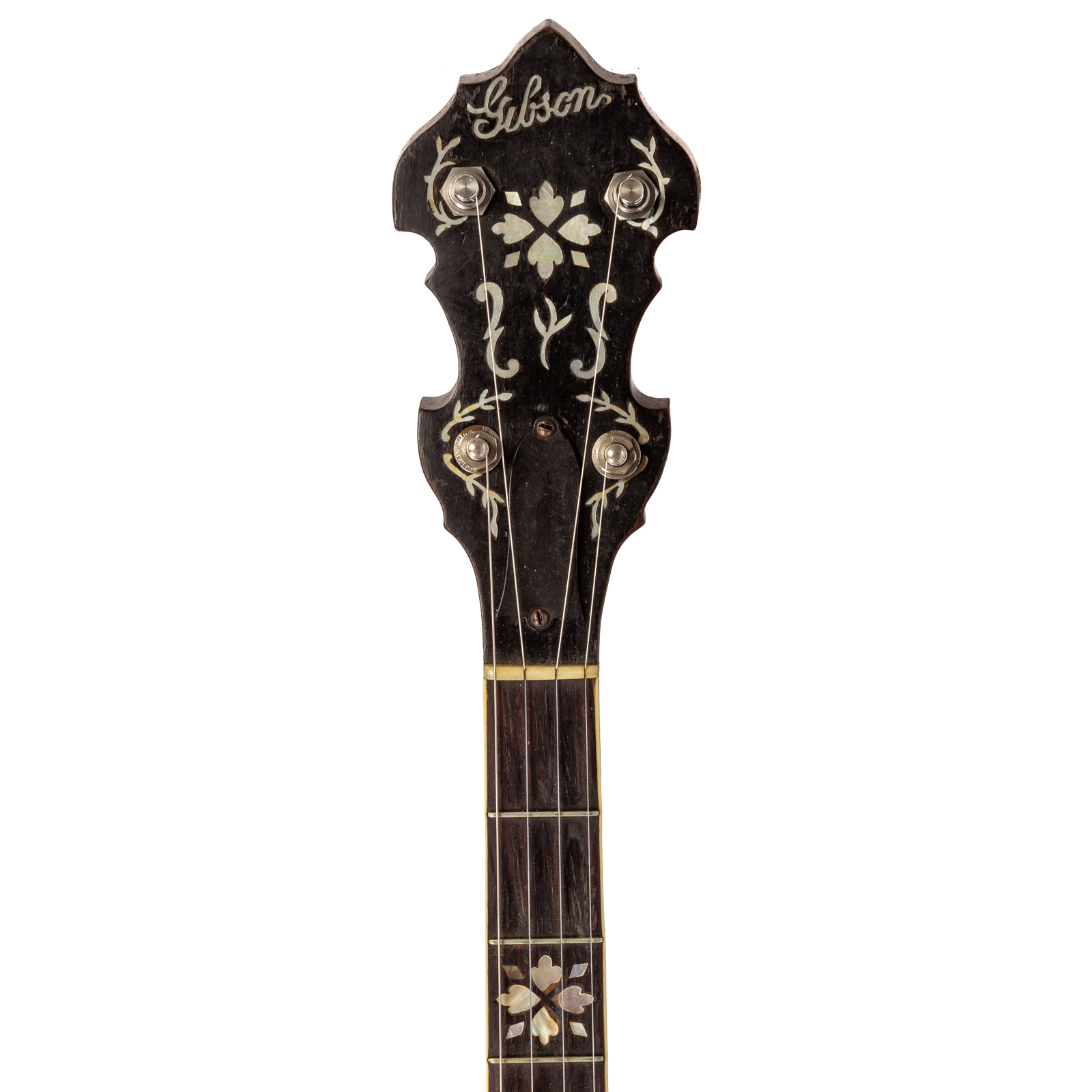 1930 Gibson Mastertone RB-4 Upper Tuning Front