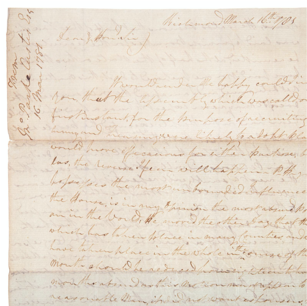 Letters Example History Historical Letters & Documents Hitting The Auction Block November 12th ...