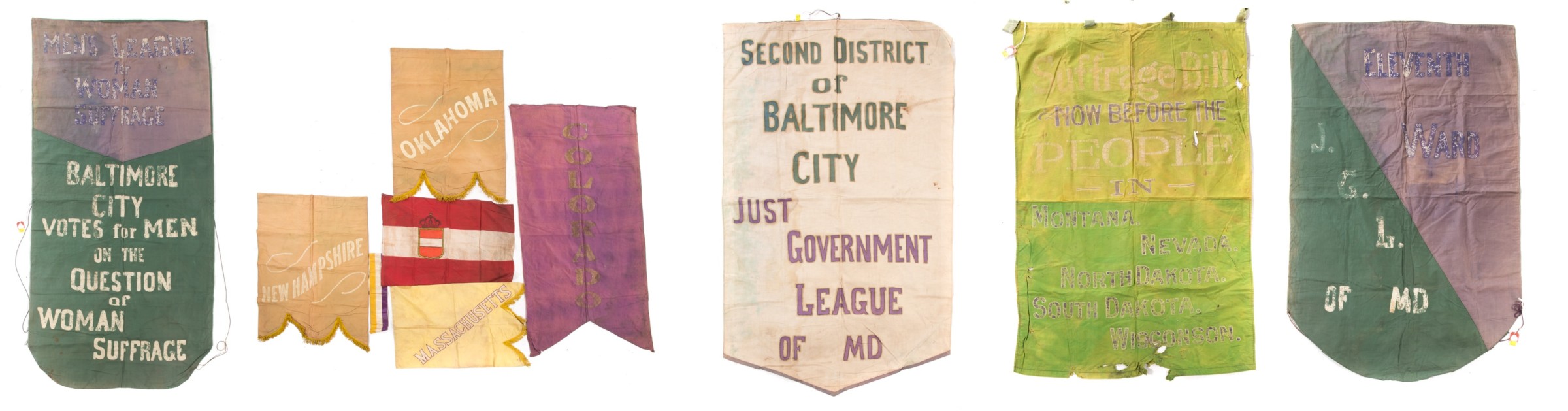 Suffrage Movement Banners & Clothing