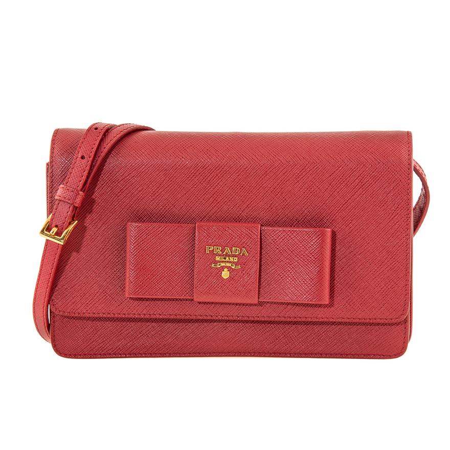 A PRADA RIBBON FLAP BAG